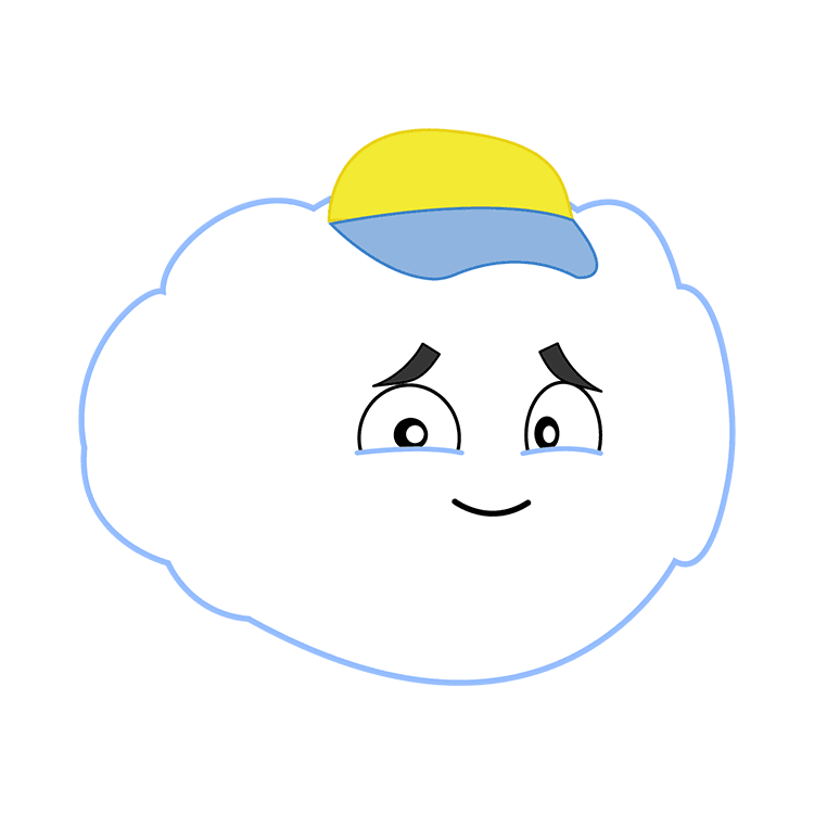 Colin Cloud is wearing a yellow and blue cap. Image clicks through to his story book page.