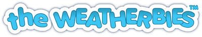 The Weatherbies logo (blue text with a white cloud outline). It links to the homepage of theweatherbies.co.uk.